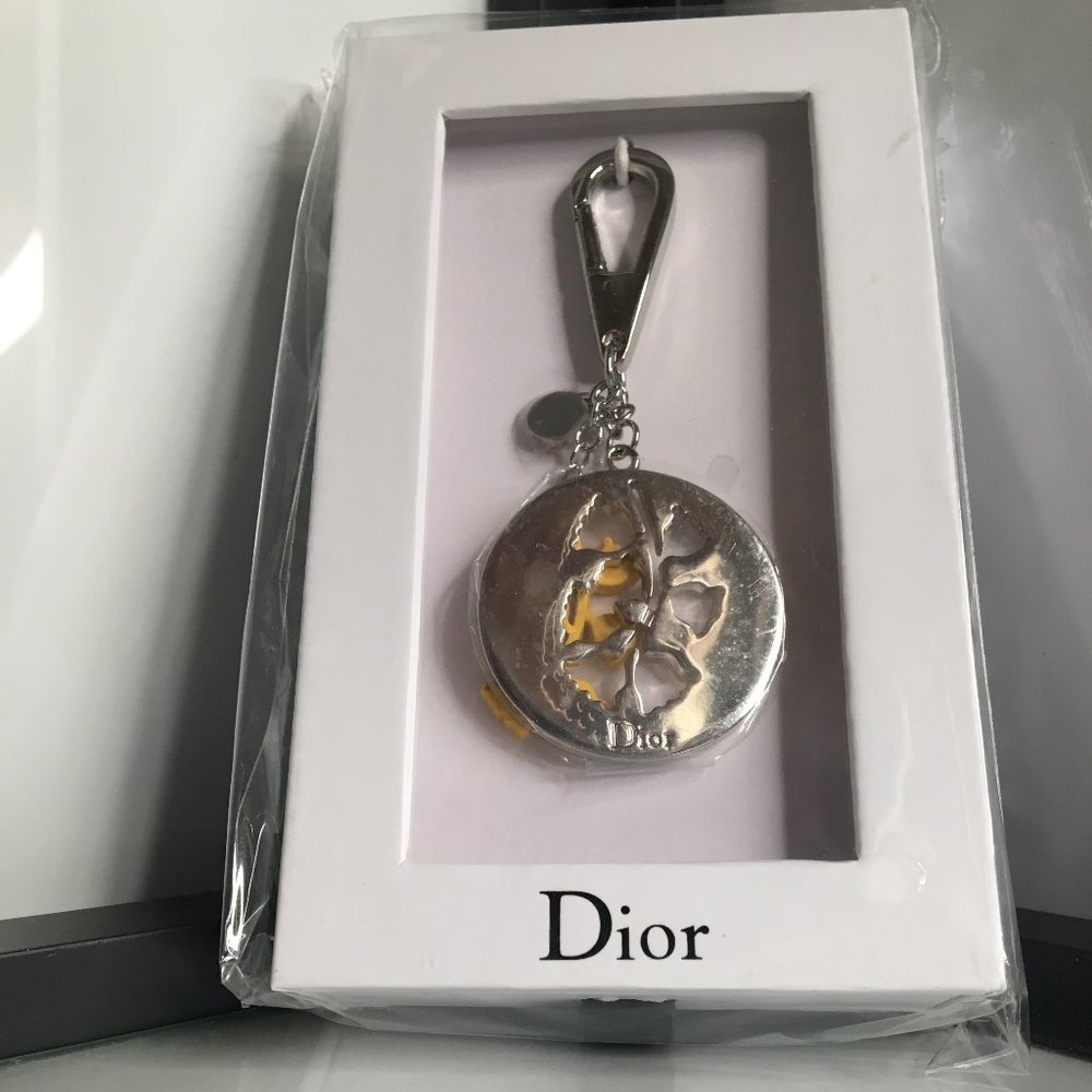 Dior Flower Key Chain